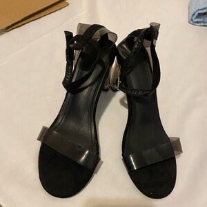 NEVER worn mini heels